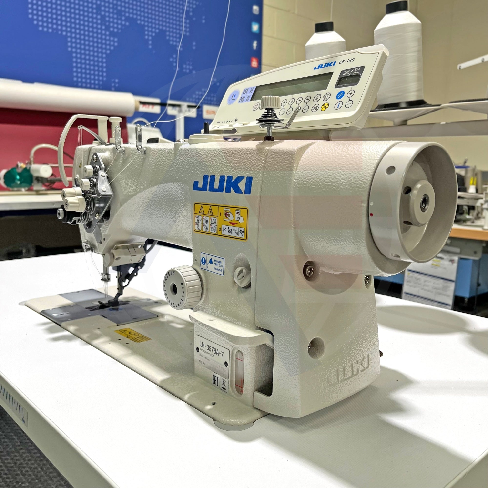 Juki Lh-3578A-7 2-Needle Lockstitch Machine Sewing Machines