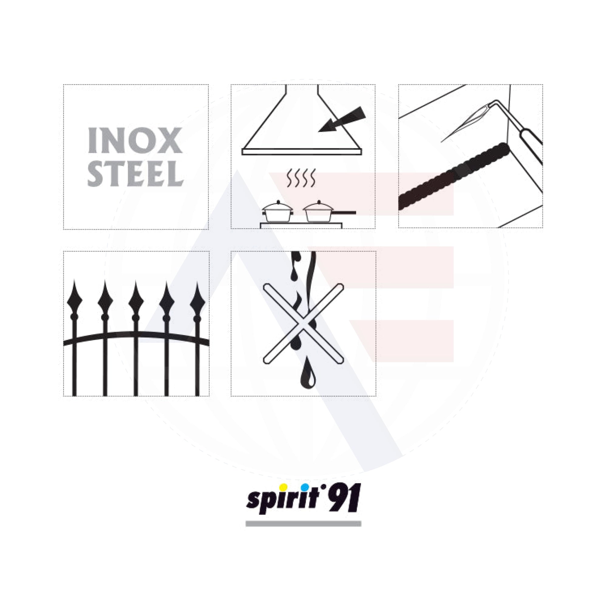 Spirit 91 Inox Spray