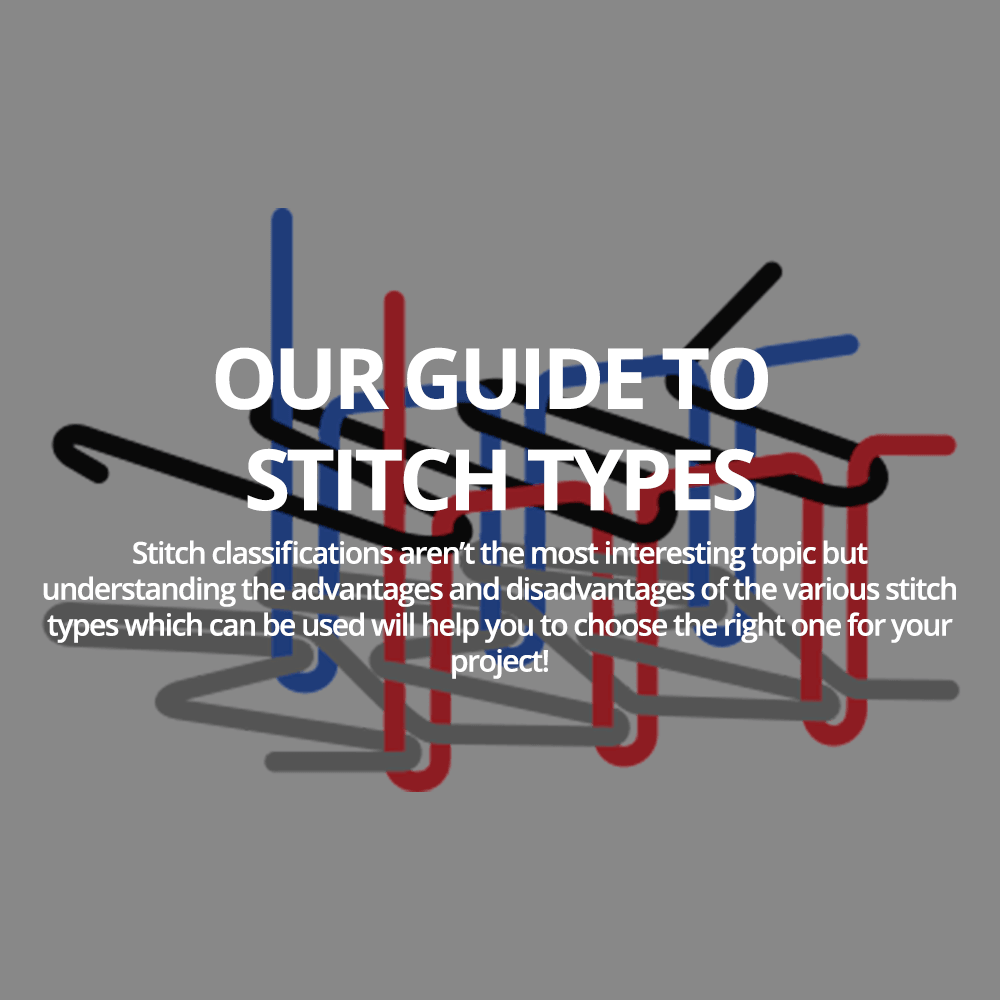 Our quick guide to stitch types – AE Sewing Machines