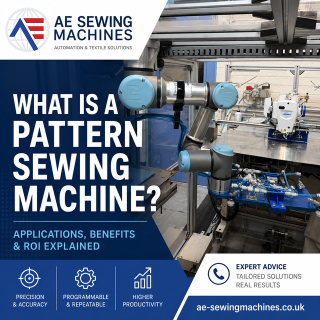 Pattern Develope Machine What Is a Pattern Sewing Machine? | Industrial Pattern Sewing Guide UK ...