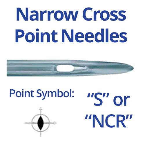 Schmetz 134-35S Lens Point Industrial Sewing Machine Needles