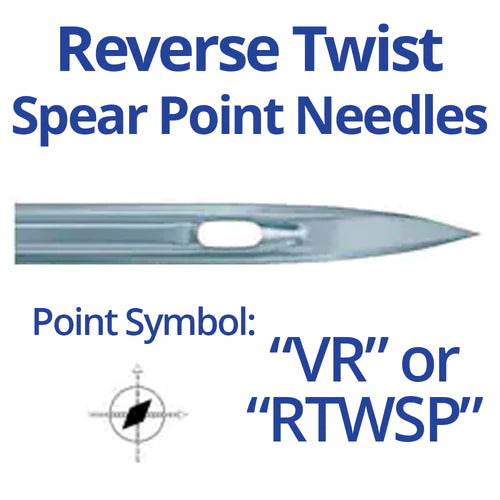 Schmetz 134-35VR Diamond Twist Point Industrial Sewing Machine Needles