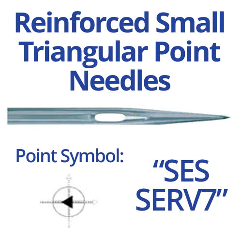 Schmetz 135x17SES SERV7 Ball Point Industrial Sewing Machine Needles