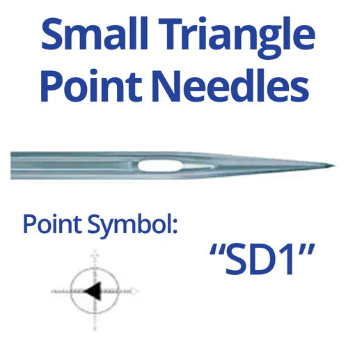Schmetz 134SD1 Triangular Point Industrial Sewing Machines Needles