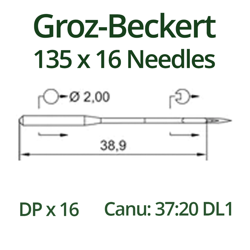 Groz Beckert 135x16 Needles