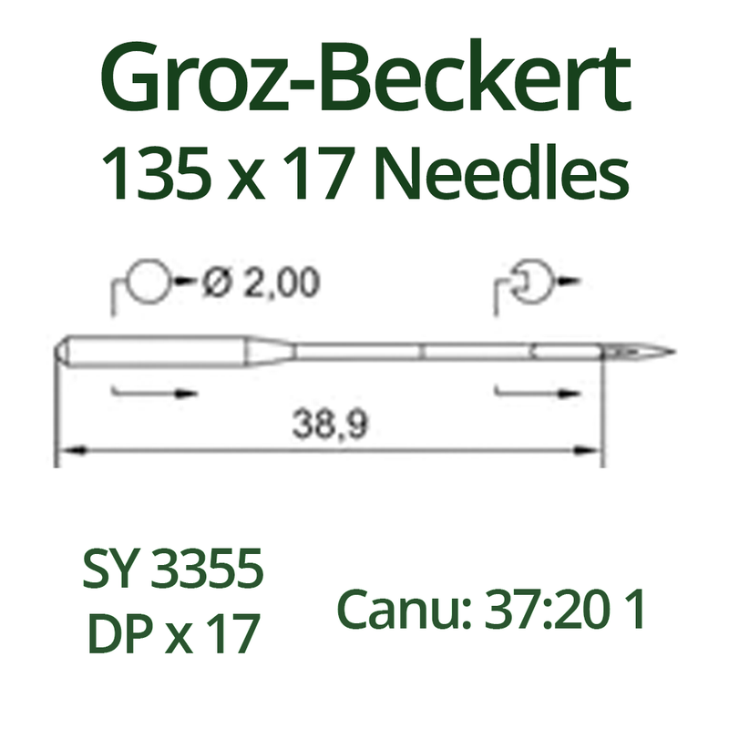 Groz Beckert 135x17 Needles