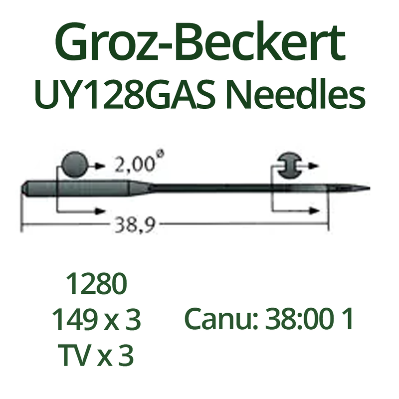 Groz Beckert UY128GAS Needles
