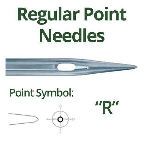 Groz Beckert 134R Regular Point Industrial Sewing Machine Needles