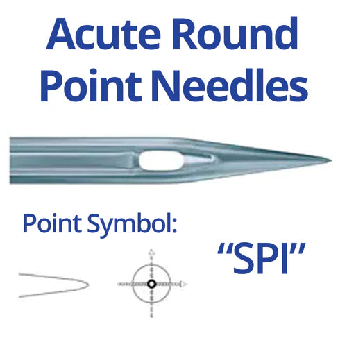 Schmetz 190 SPI Sharp Point Industrial Sewing Machine Needles