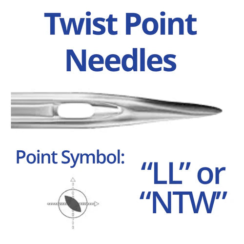 Schmetz 214X2 NTW Twist Point Industrial Sewing Machine Needles