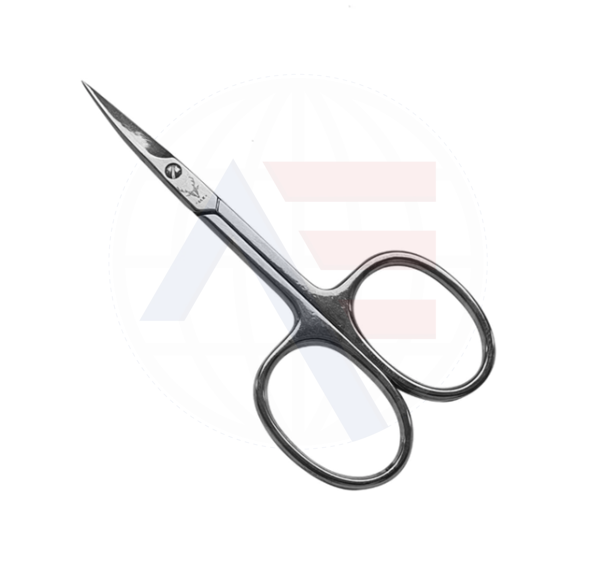 Elk 3.5/9Cm Scissors With Double Pointed Curved Blades