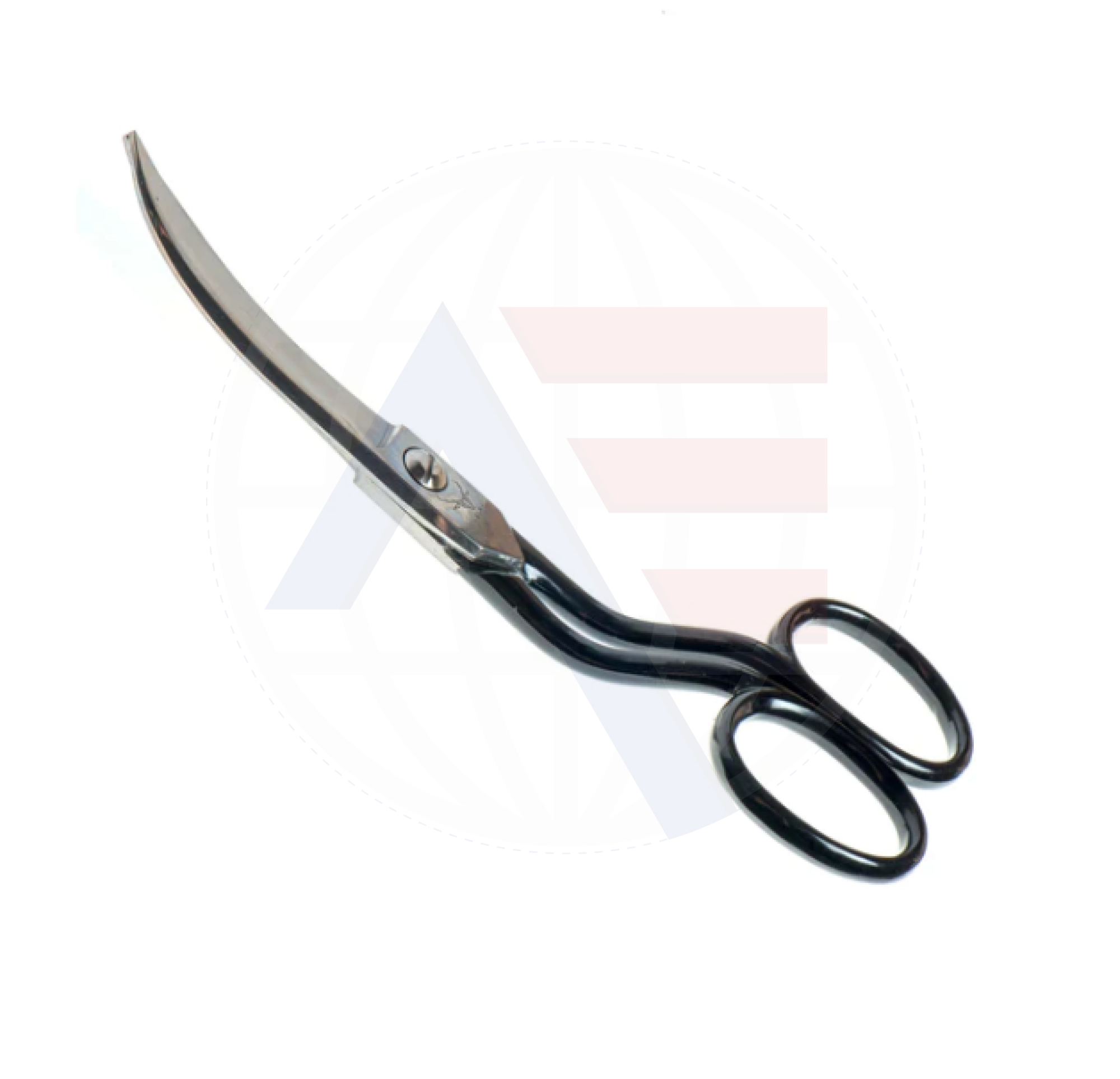Elk 8 Shears With Cranked Handles & Curved Blades