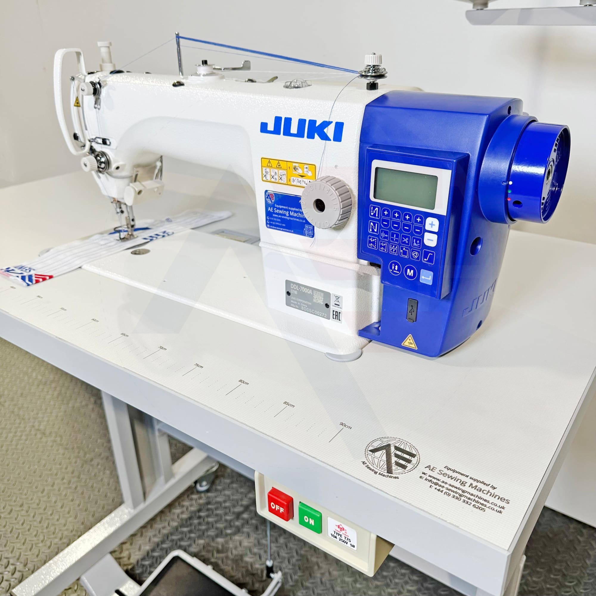 Juki Machine Course Juki DDL-7000A-7 1-Needle, Lockstitch Machine with Automatic Functions ...